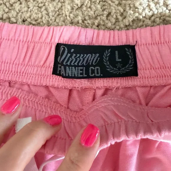 DIXXON Women’s Soccer Pajama Shorts- Pink - Picture 5 of 6